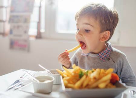La falta de apetito en los niños